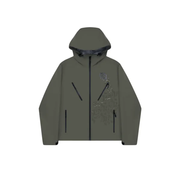 Mertra Monogram Shell Jacket (Green)